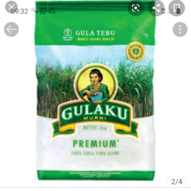 Gula pasir 1KG MERK GULAKU | Shopee Indonesia