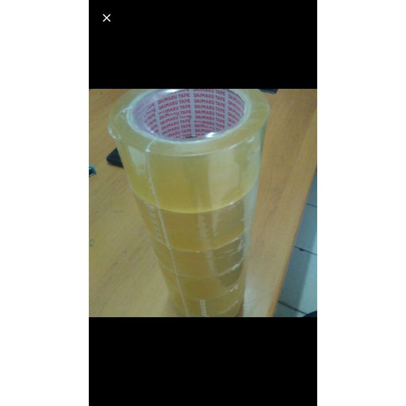 

promo lakban daimaru 1 slove 6 pcs (bening)
