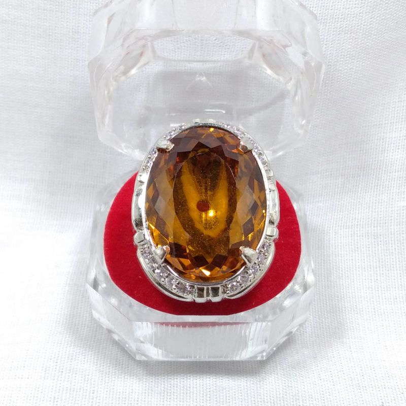 BATU CITRINE QUARTZ ASLI NATURAL & MEMO LAB