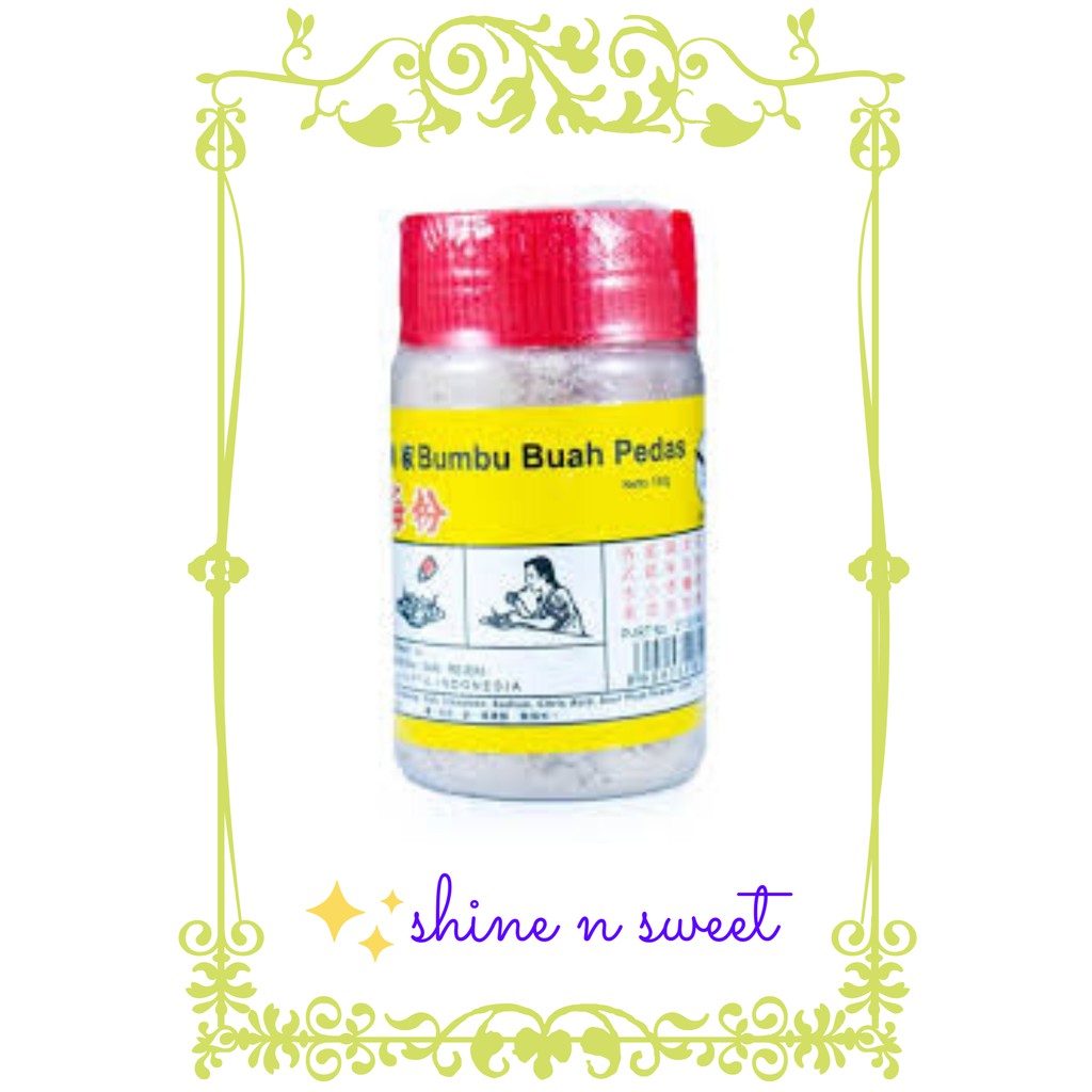 

Bumbu Buah Kiamboy Pedas Cap Elang - Garam Buah / Bumbu Buah Pedas