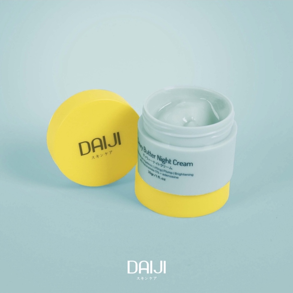 DAIJI DEWY BUTTER NIGHT CREAM SKINCARE PEMUTIH PELEMBAB WAJAH TERMURAH