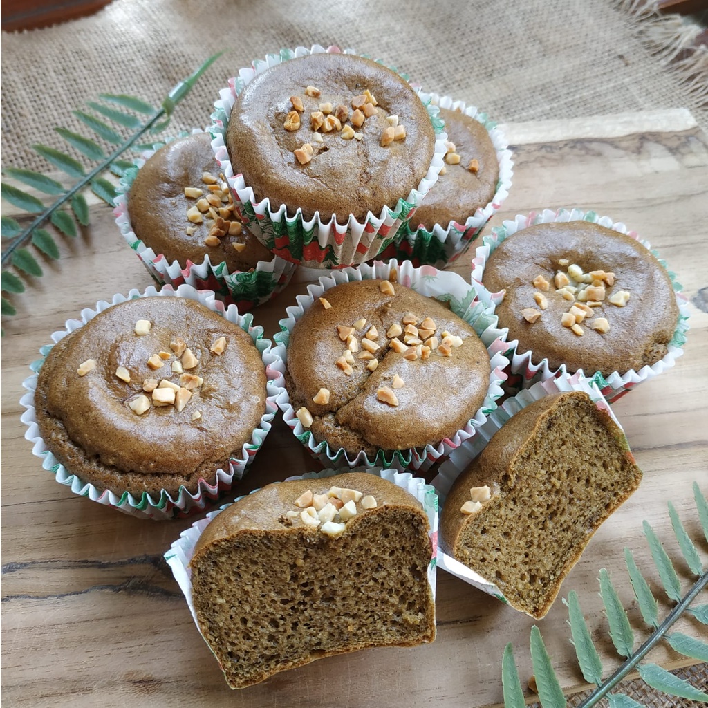 

Keto / Debm Homemade Matcha Muffin Dairy / Sugar/ Gluten Free