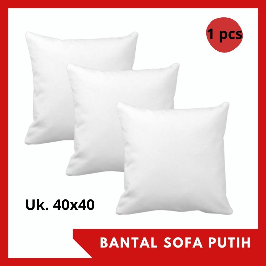 RC Bantal Sofa Polos Bantal Kursi Polos ukuran 40x40 cm Harga Murah Terjangkau