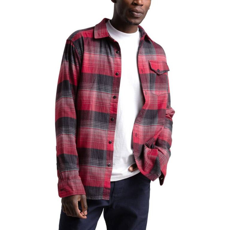 north face thermocore flannel