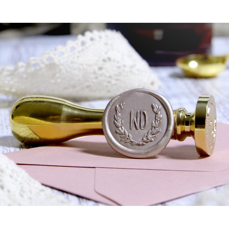 

Customized Wedding Wax Seal Stamp Template
