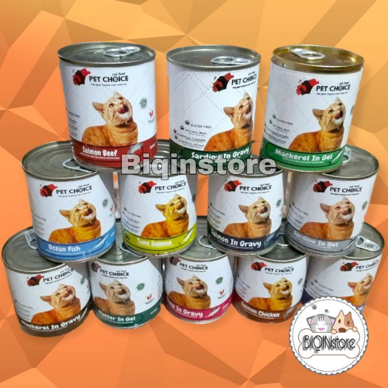 Makanan Kucing Kaleng Wet Food Pet Choice