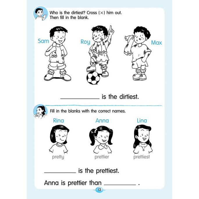 Little Grammar : Little Grammar Workbooks (With Sticker) Series No 21 - 30-4