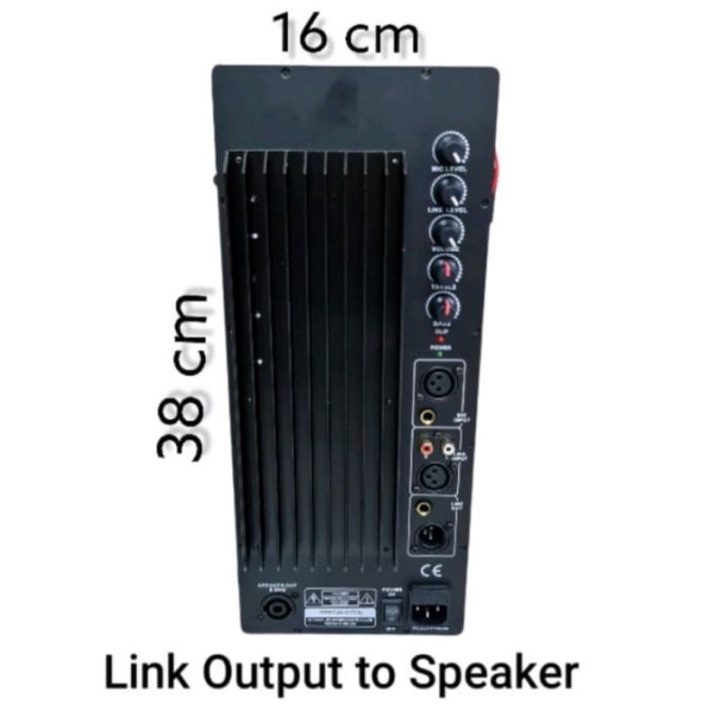 Modul Power Kit Mesin Speaker Aktif  Ukuran Speaker 10-15 Inch Baru Original
