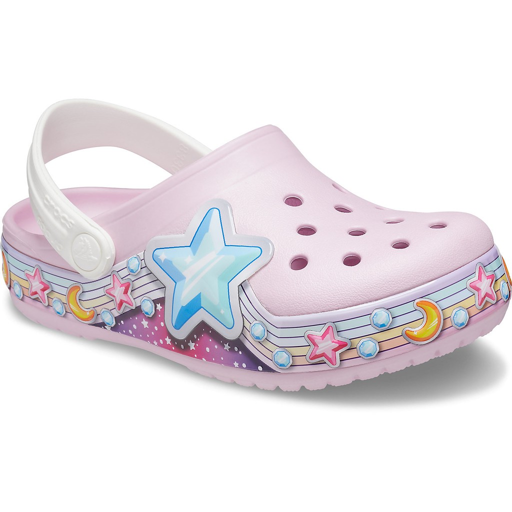 CROCS KIDS / CROCS ANAK FUN LAB / Crocs Star light/ Crocs Anak / Sandal Anak / Sepatu Sandal Anak 3D