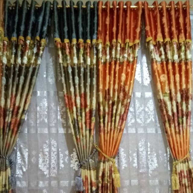 Gorden hordeng poni import bahan tebal dan mewah