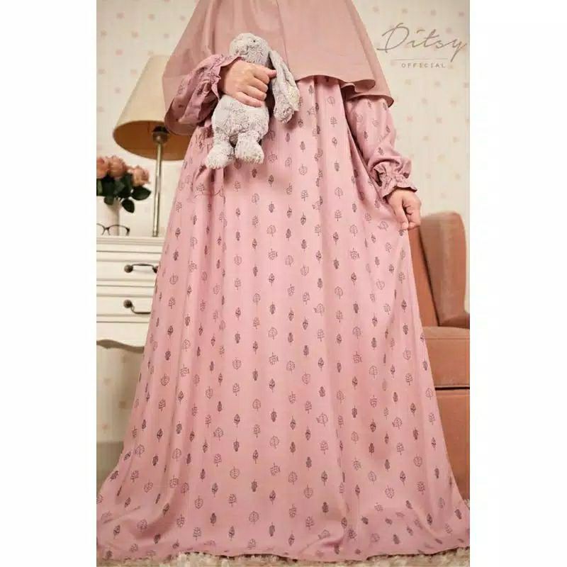 Simpleaf Baby Pink XL PL ditsy