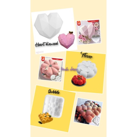 SILICON MOULD MOUSSE CAKE/ CETAKAN SILIKON MOUSSE CAKE