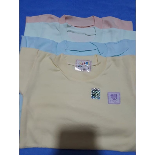 3 Pc Kaos Oblong Bayi IOL polos SNI Ukuran S,M,L,XL / Oblong Bayi Lengan Pendek IOL Polos SNI