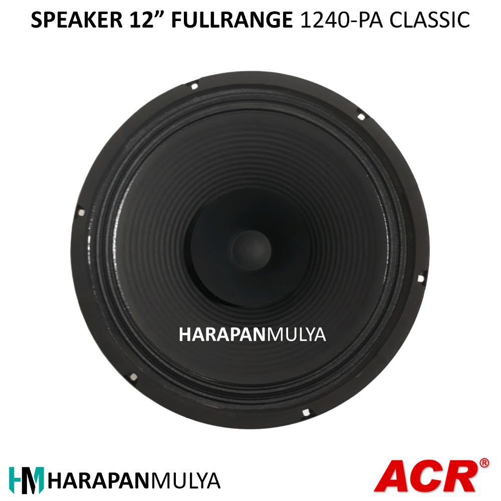 DISKON Speaker 12 inch Full Range ACR 1240 CLASSIC TERMURAH