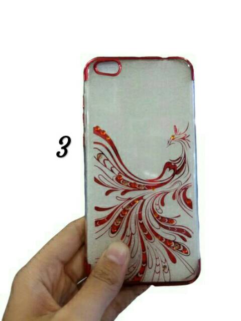 Softcase shinning chrom phoenix vivo Y55