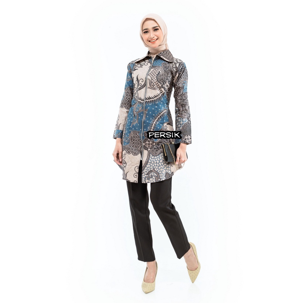 Maura Couple - Sania Ruffle Batik Couple Ori Ndoro Jowi Garansi Termurah Shopee - BATIK MODERN SOLO-TNZ Bmw Biru