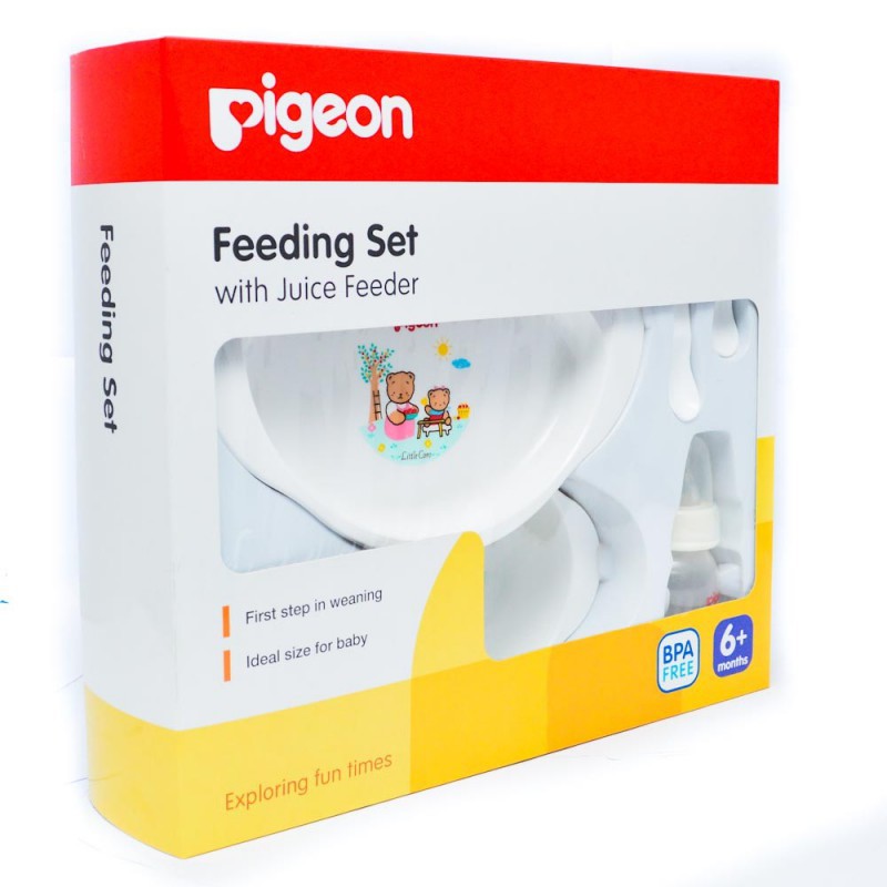 Pigeon Feeding Set with Juicer Feeder