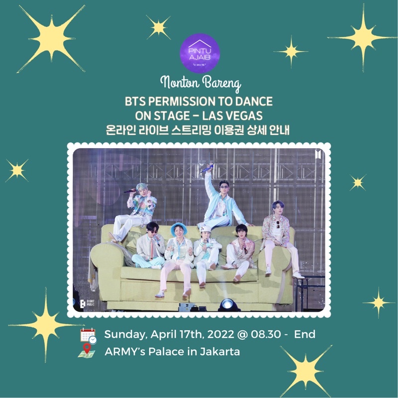 EARLY BIRD - BTS PTD ON STAGE LAS VEGAS