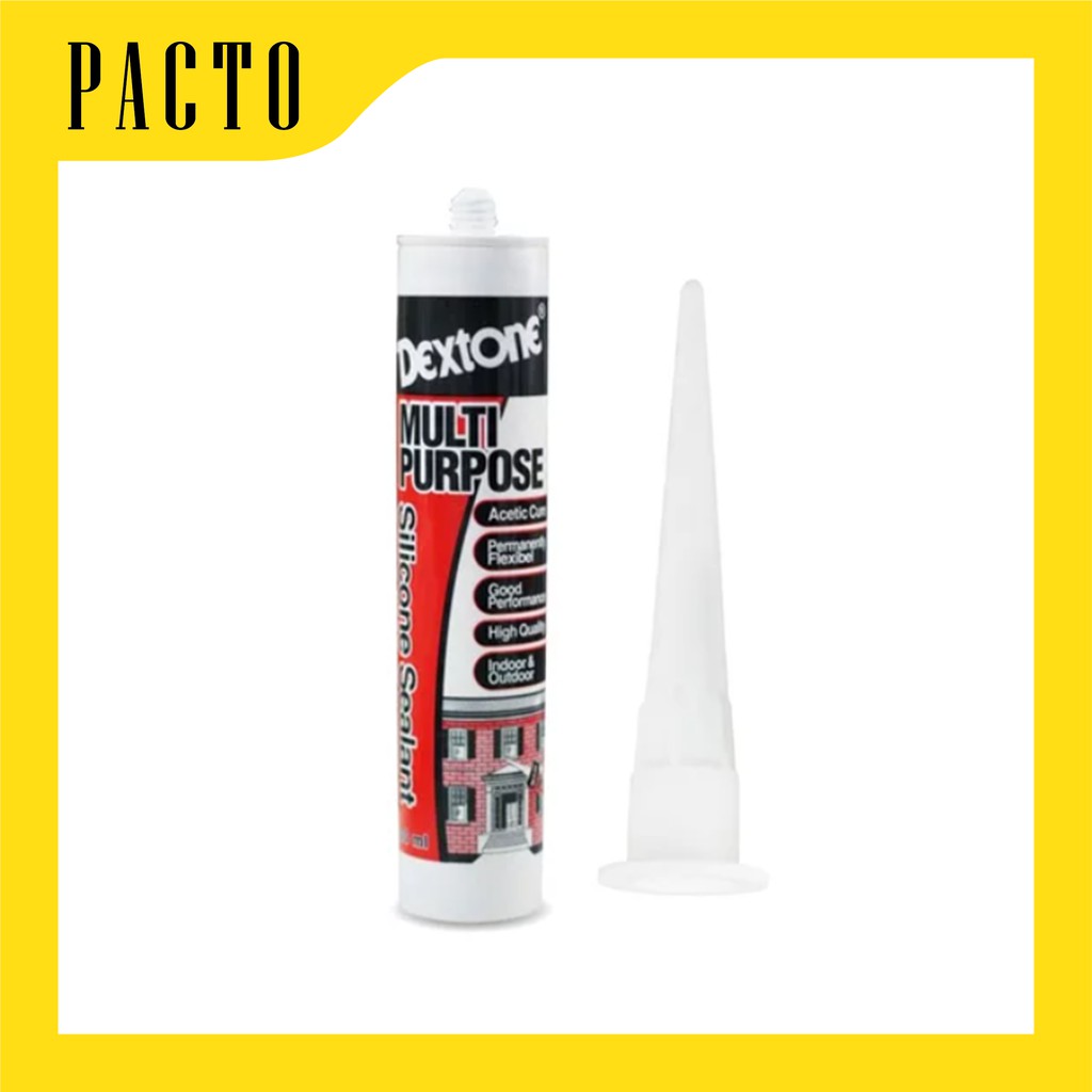 

Lem Sealant Multipurpose Silicone Serbaguna Lem Kaca Dextone