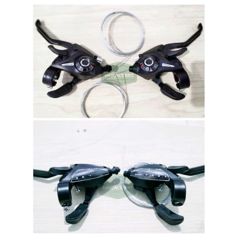 Shifter handle brake Handbrake rem brifter 3 x 7 Speed Bukan ST- EF50 dan ST EF 51 Shimano