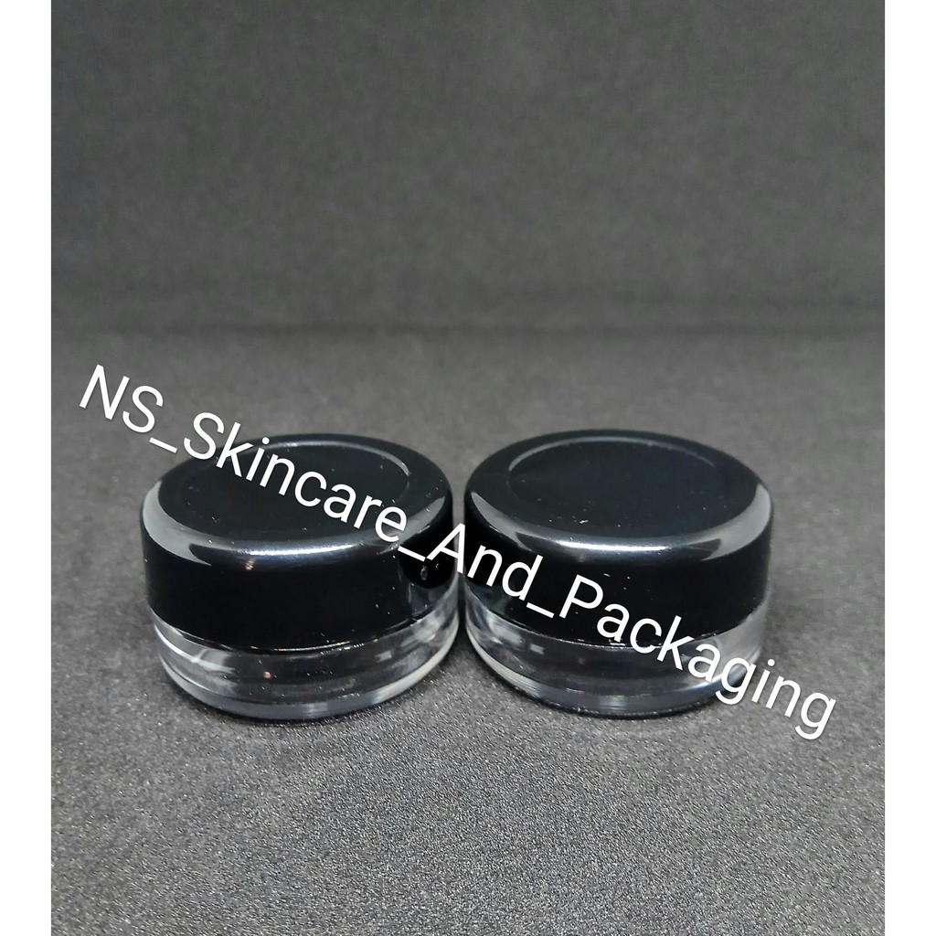 Pot Cream PS 5gr Hitam - Natural / pot cream 5 gr