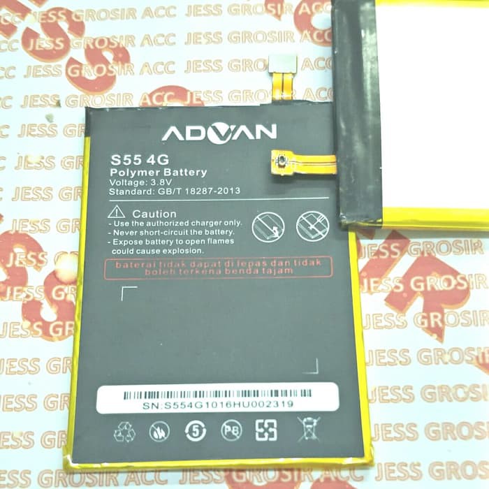 Baterai Battery Batre Original ADVAN S55 4G , STAR Note