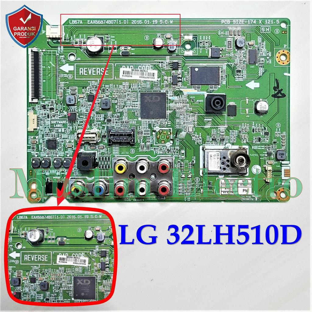 Mainboard  LED TV LG 32LH510D-TA 32LH510D 32LH510