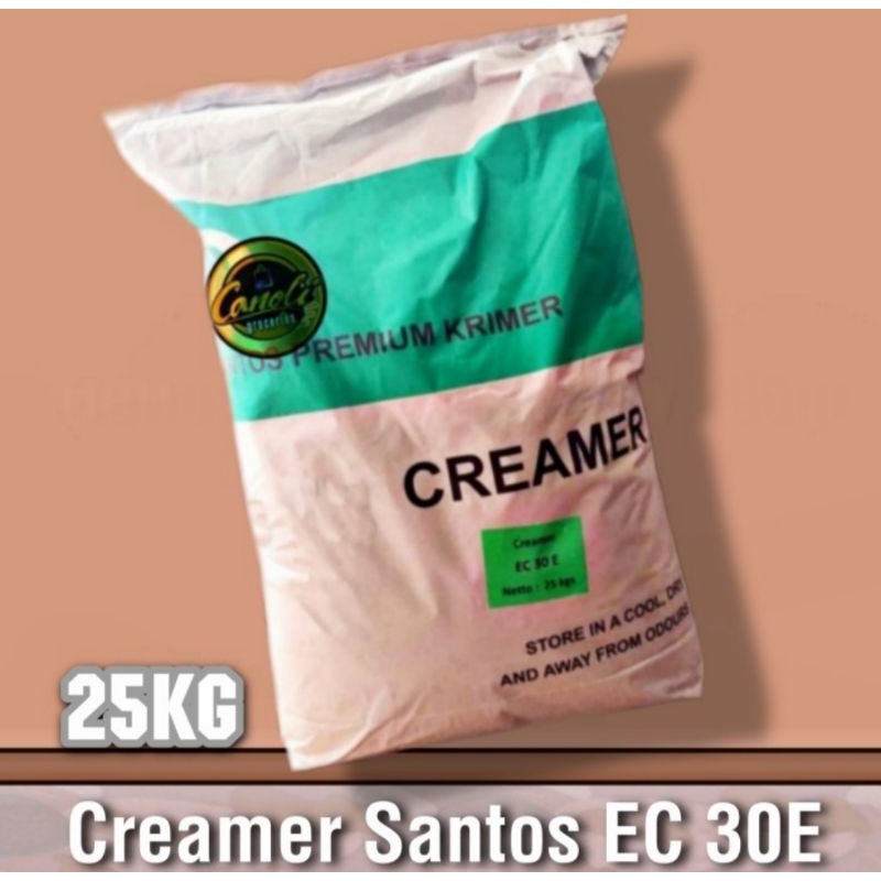 santos creamer bubuk non dairy 25 kg / santos creamer bubuk 25kg