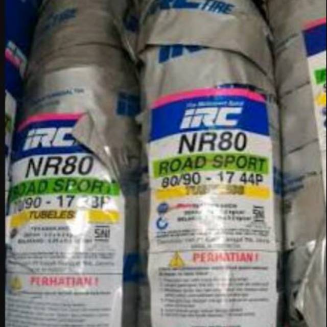 Ban irc tubles - non tubles irc ring 17 series ( 70/90 - 80/90 ) FREE PENTIL for all bebek