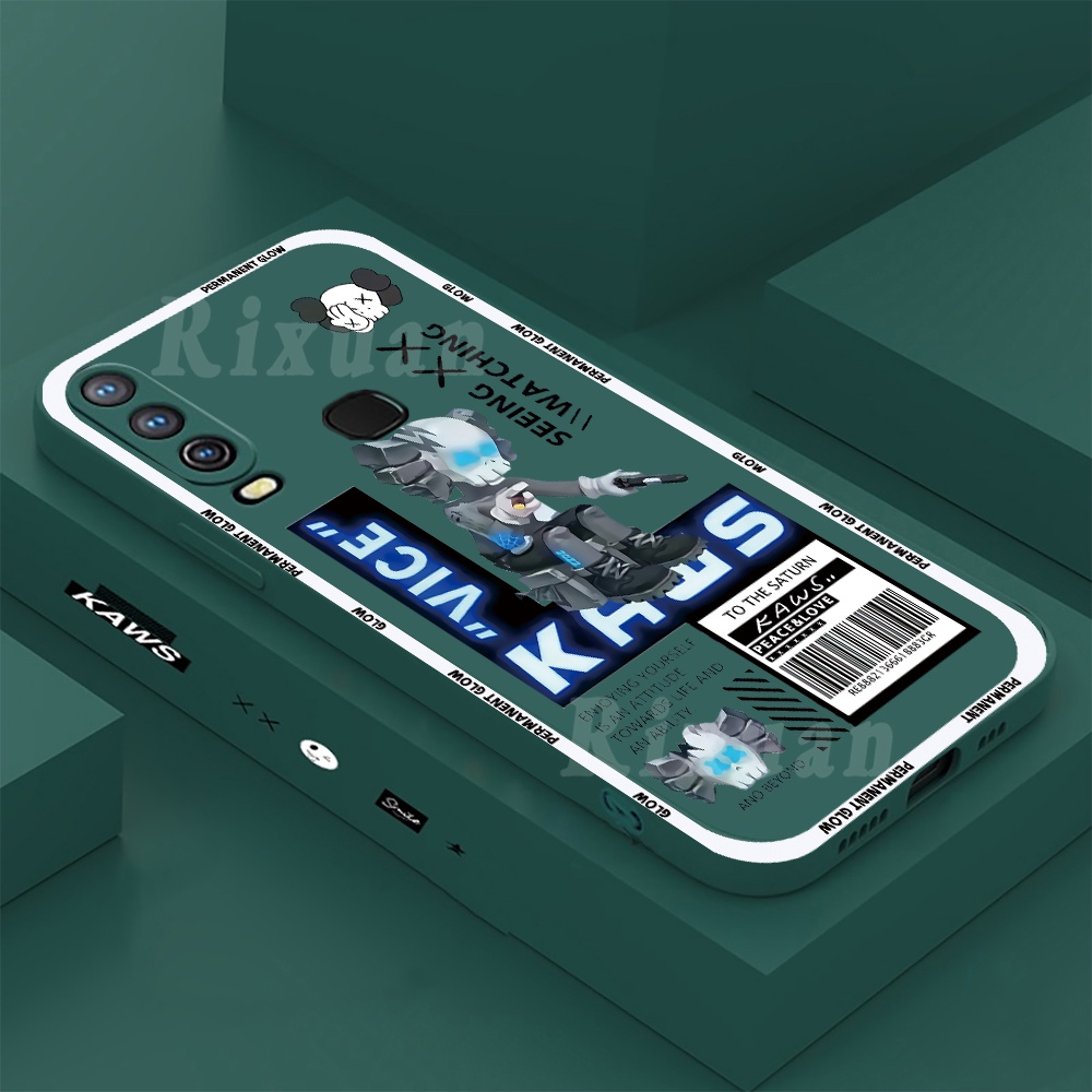 Casing Silikon Huawei P30 Lite Nova 5T 3i Nova 7i Y6P Y7A Y6 Pro Y7 Pro 2019 Y9S Motif KAWS