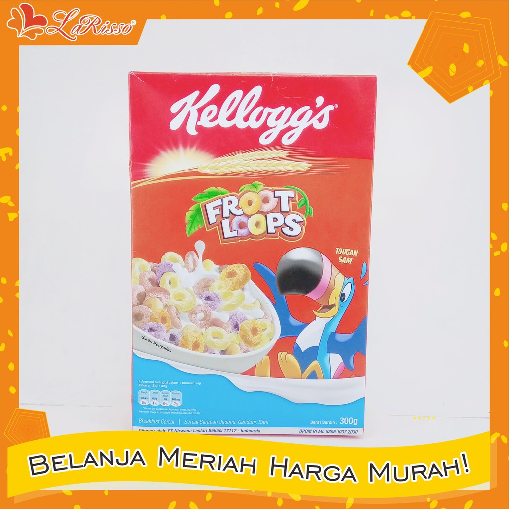 

KELLOGGS FROOT LOOPS SEREAL 300GR
