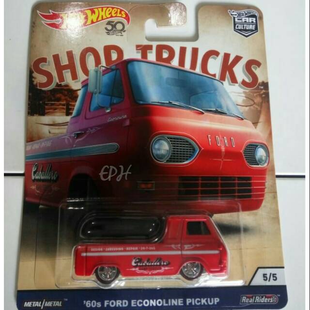 60 ford econoline pickup hot wheels