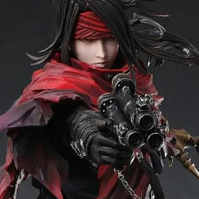 Barang Berkualitas Play Arts Kai Final Fantasy 7 Valentine Vincent Dirge Cerberus Figure BARANG