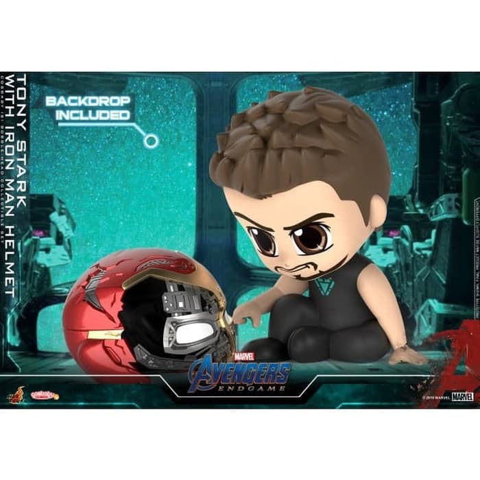 HT COSB653 Tony Stark with Iron Man Helmet