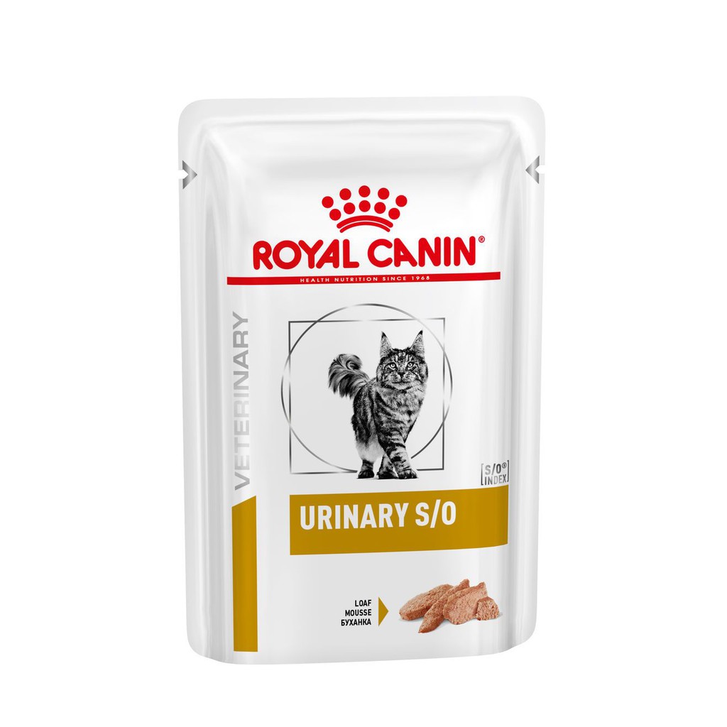 Royal Canin Urinary SO Pouch 85gr Wet Food - Makanan Kucing - RC - POUCH - URINARY SO - GROSIR MURAH