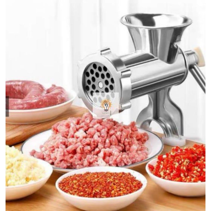 Multifungsi Penggiling Gilingan Daging Meat Mincer Manual Stainlees