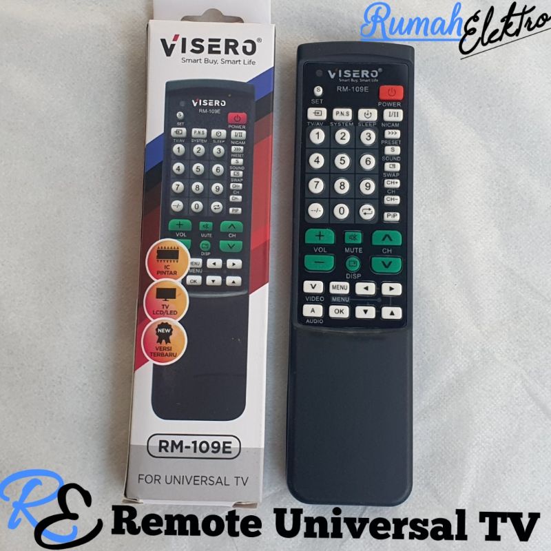 Remot Remote TV Universal Multifungsi