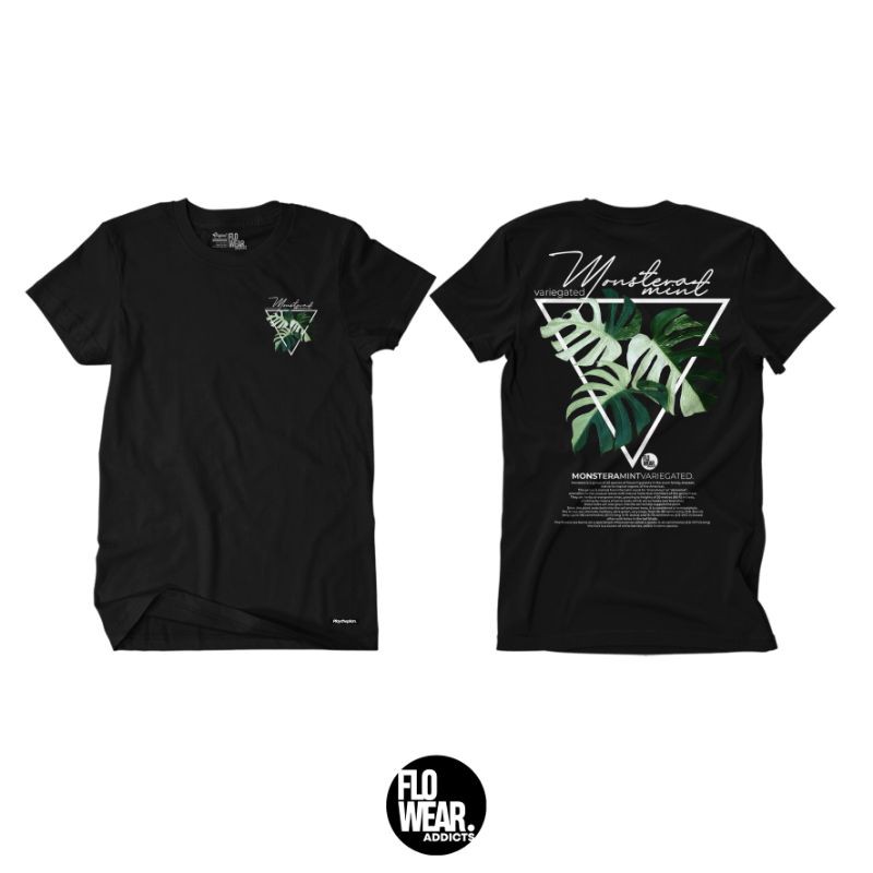 T-shirt / Kaos Tanaman Hias Baju MONSTERA MINT