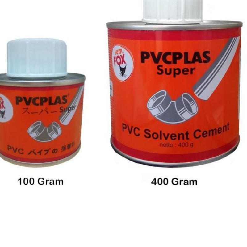 

lem fox pvcplas kuas super 400gr