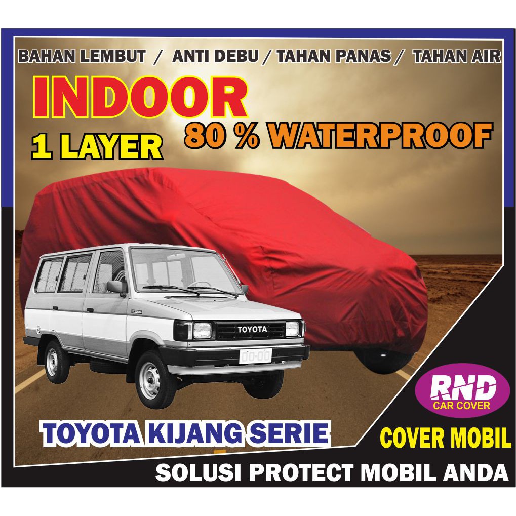 Toyota KIJANG SUPER,LGX Cover Mobil Indoor semi Outdoor Aksesoris Mobil