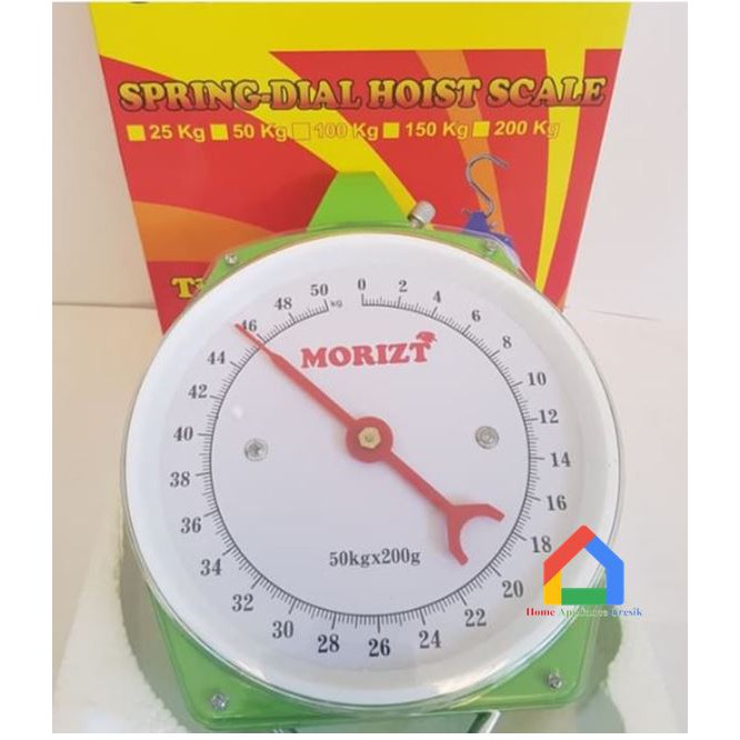 Timbangan Gantung Model Jam Morizt 25 KG / 50 KG / 100 Kg