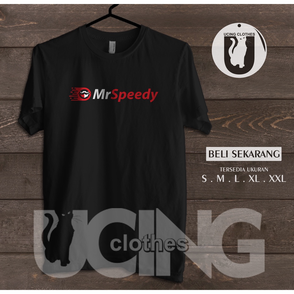 Kaos Baju Mr Speedy Logo Kaos Perusahaan