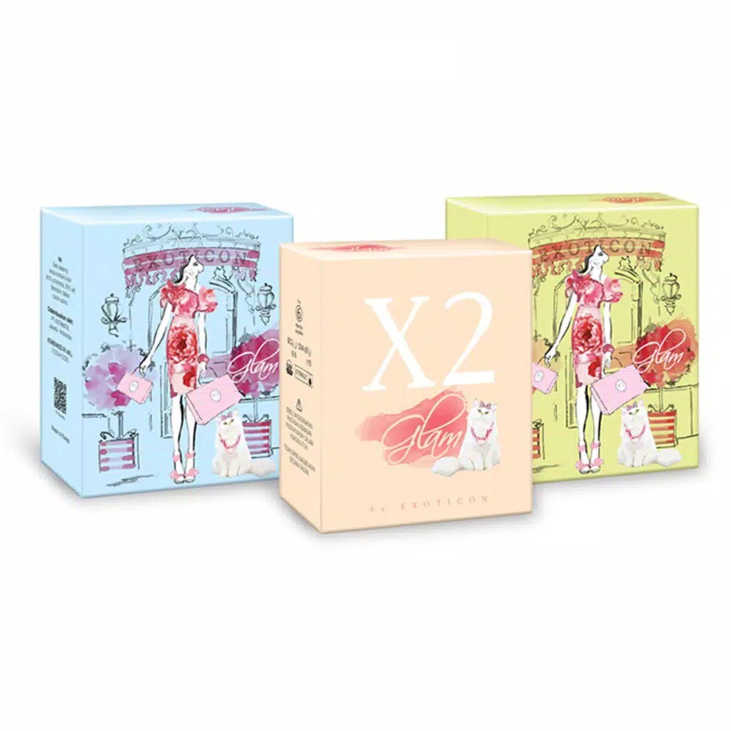 Softlens X2 Glam All Color NORMAL MINUS