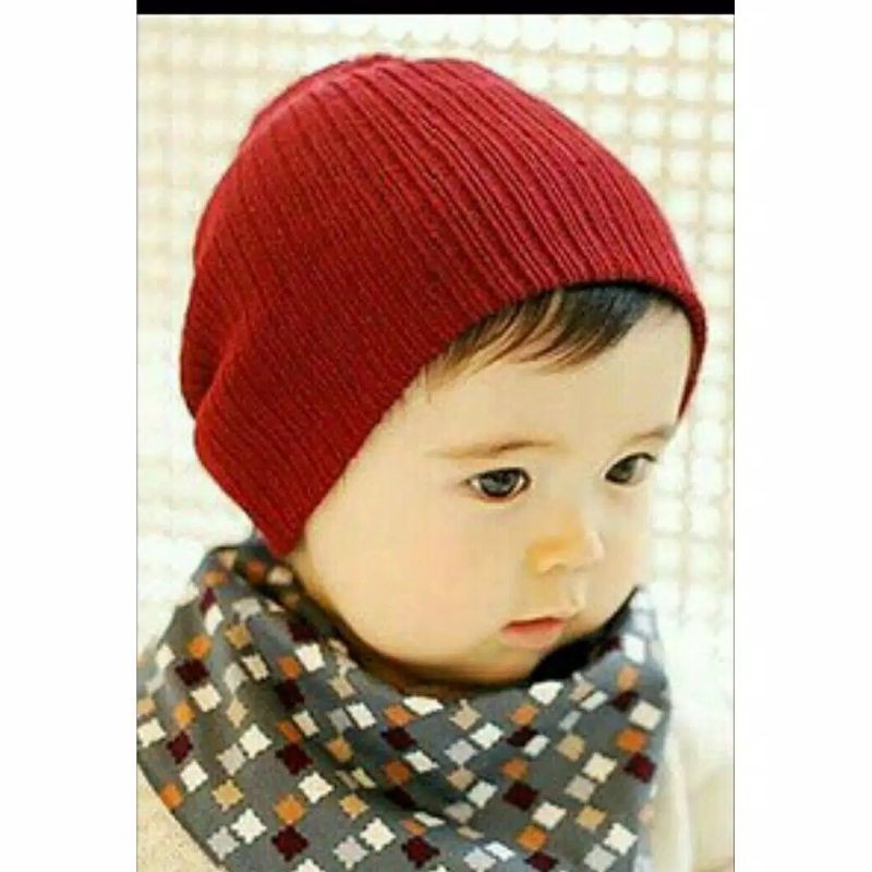 Topi rajut bayi / Kupluk rajut bayi / Topi  Kupluk Bayi