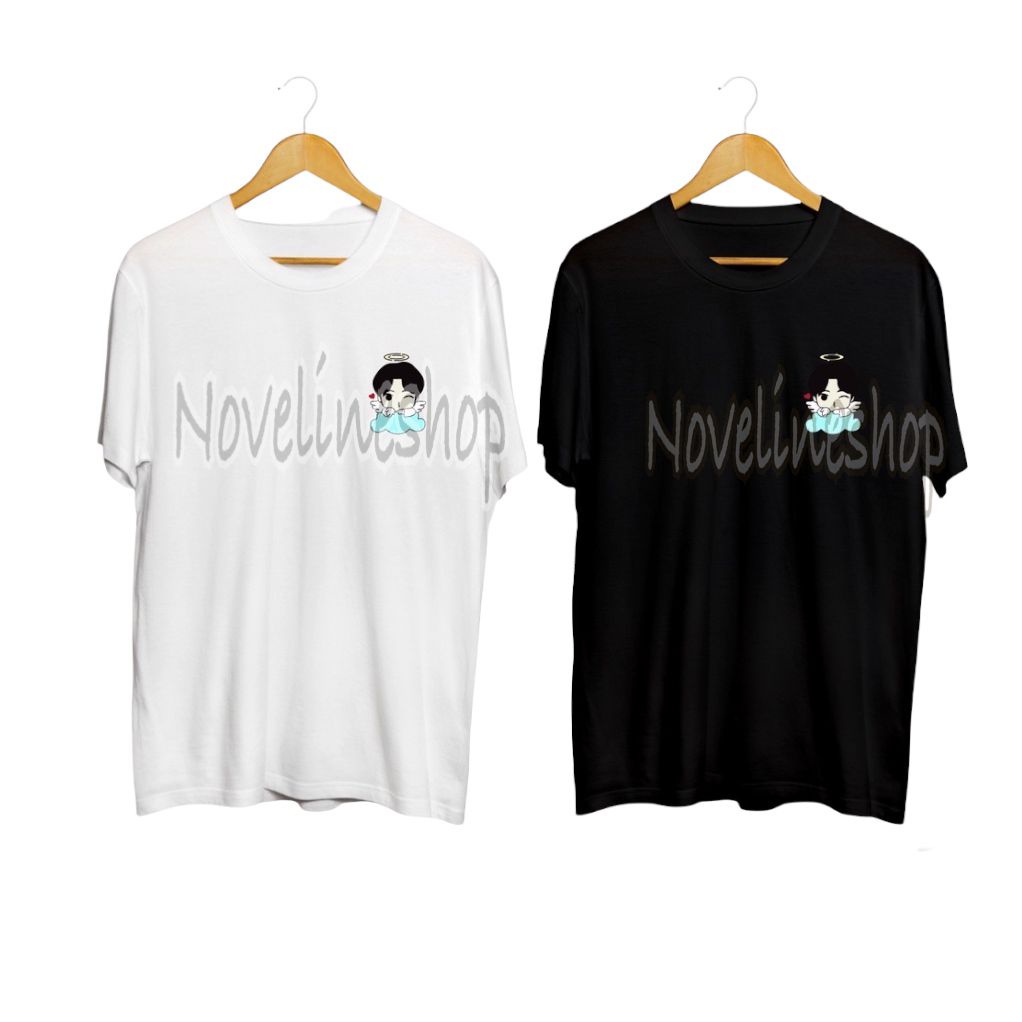 [COD] KAOS BTS SEOK JIN LOGO KARTUN TSHIRT KOREAN KPOP JIN OUTFIT BT21 COTTON PREMIUM KATUN ATASAN W