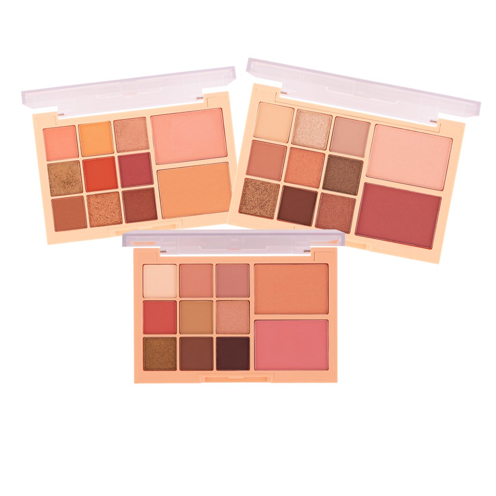 [PROMO TERMURAH] Meilinda My Pocket Blush Shadow Palette | 2 in 1 Blush On &amp; Eyeshadow Palette | Pigmented | BROWIT.ID