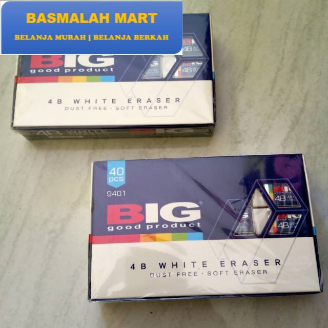 

Eraser / Setip / Penghapus Kecil murah Big Murah Original Termurah (Ilham Berkah Mart)