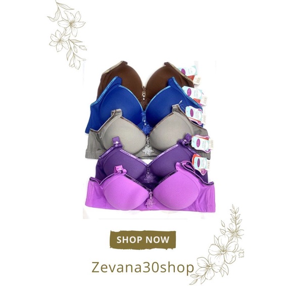 BH/BRA PIAOLI PL023  BUSA TEBAL TANPA KAWAT MODEL KEKINIAN