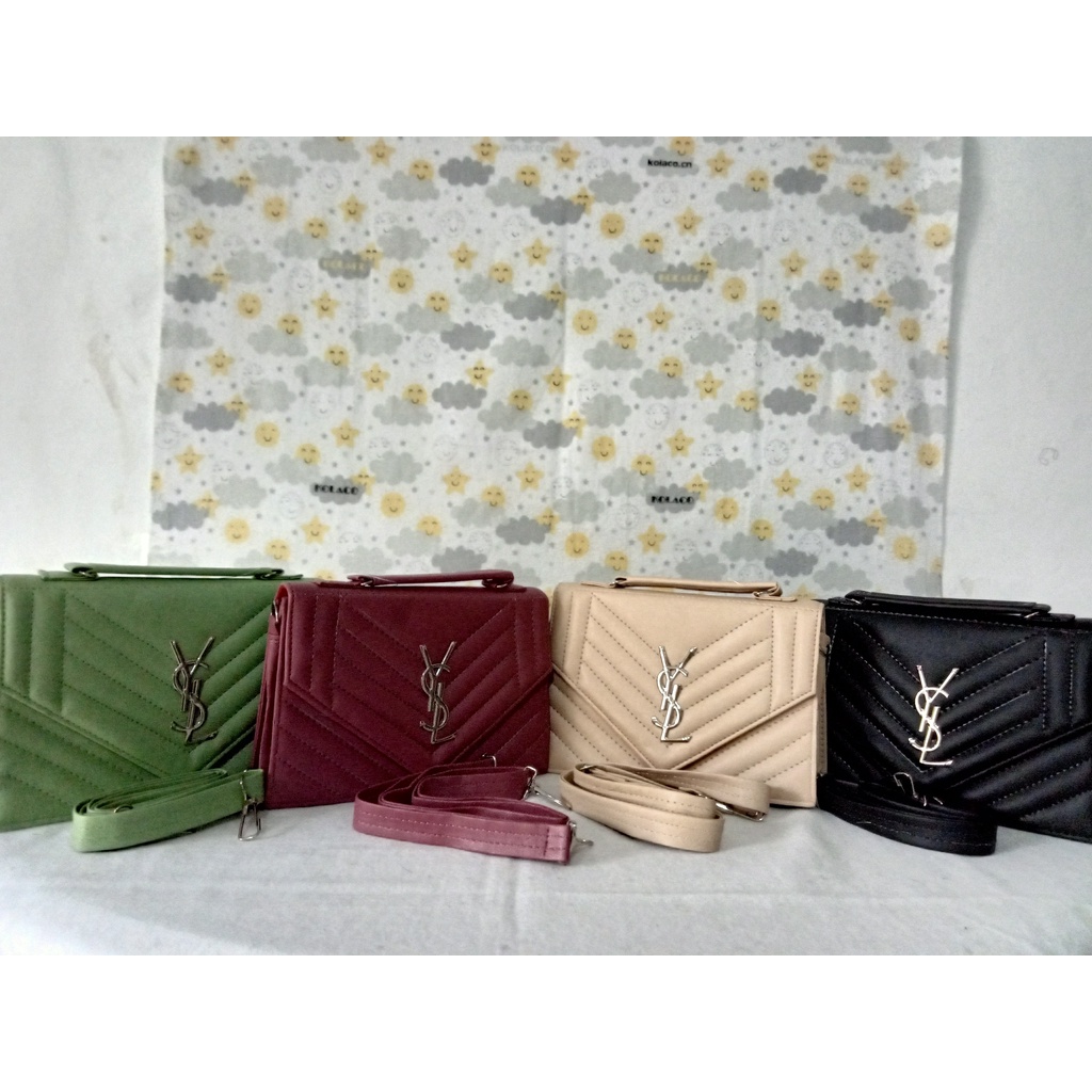 Tas Selempang / Sling Bag motif YSL
