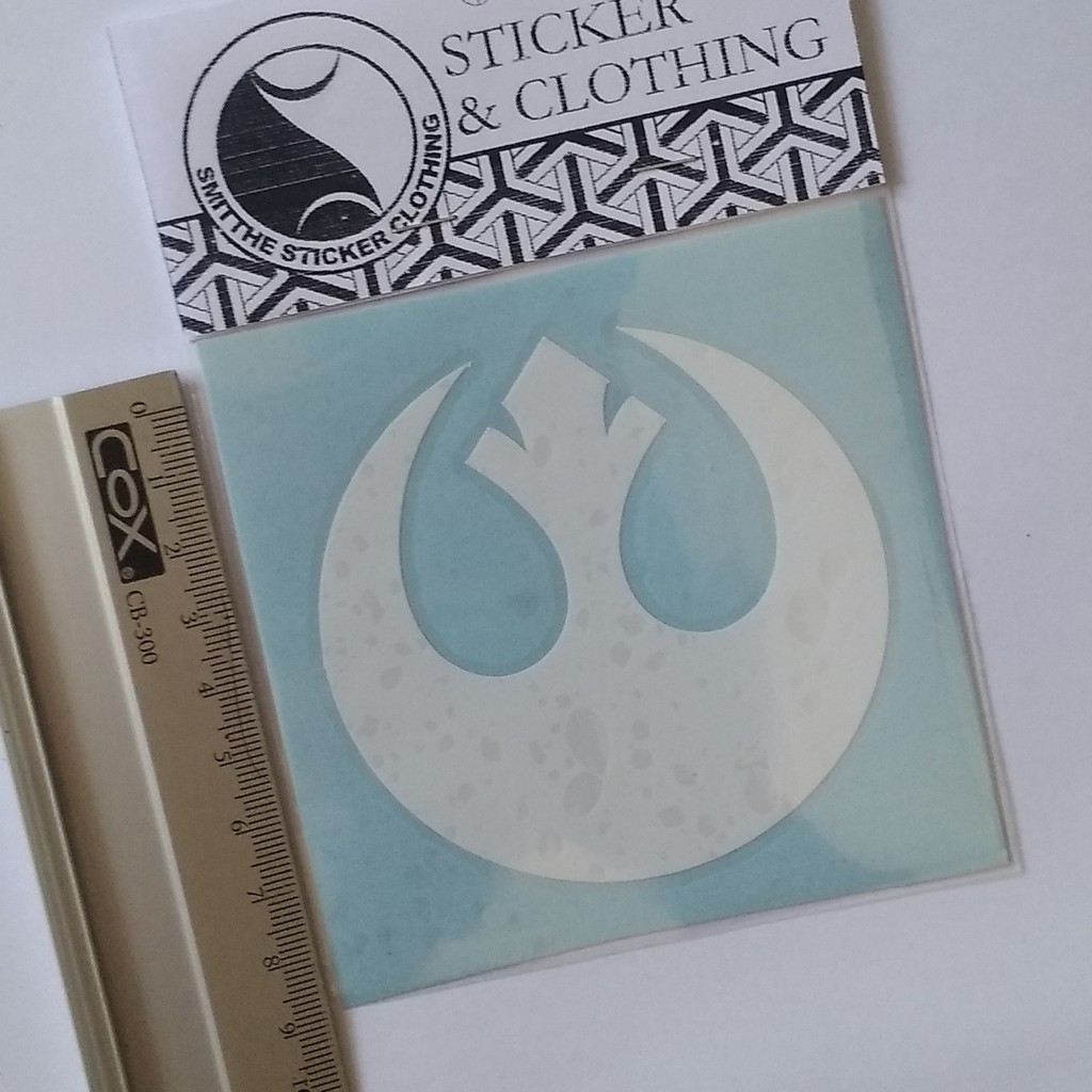 Stiker Star Wars Rebel Alliance Logo Starwars Cutting Sticker untuk Mobil Motor